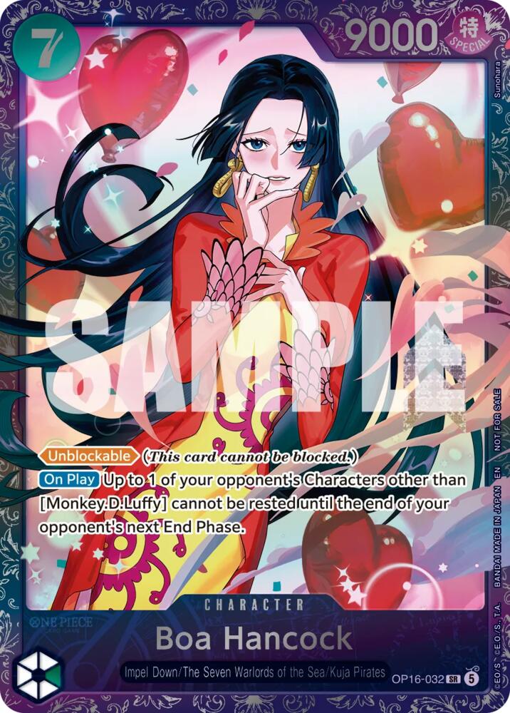 Boa Hancock (Treasure Cup August 2026), One Piece Promotion Cards OP16-032