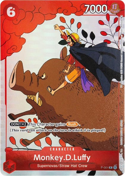 Monkey.D.Luffy (Gift Collection 2023), One Piece Promotion Cards P-001