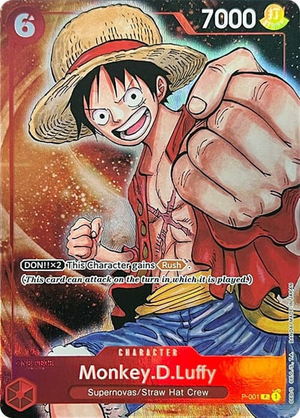 Monkey.D.Luffy (Premium Card Collection -BANDAI CARD GAMES Fest. 23-24 Edition-), One Piece Promotion Cards P-001