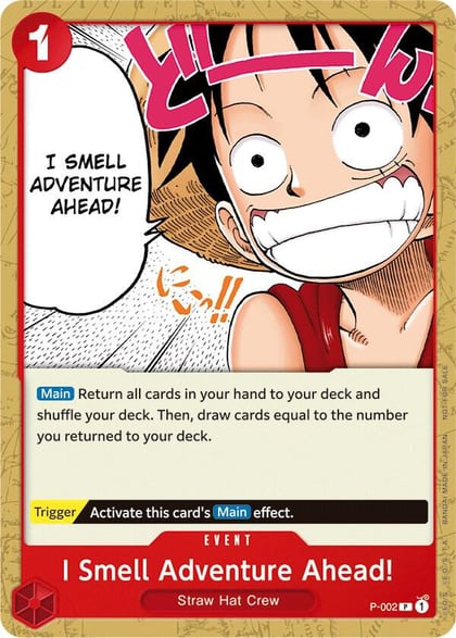 I Smell Adventure Ahead! (Promotion Pack 2022), One Piece Promotion Cards P-002