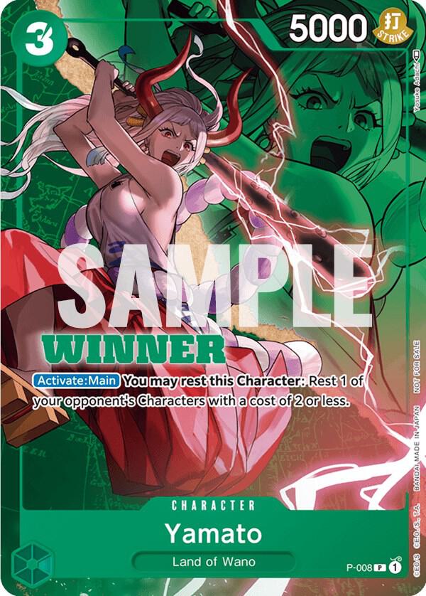 Yamato - P-008 (Winner Pack Vol. 1), One Piece Promotion Cards P-008
