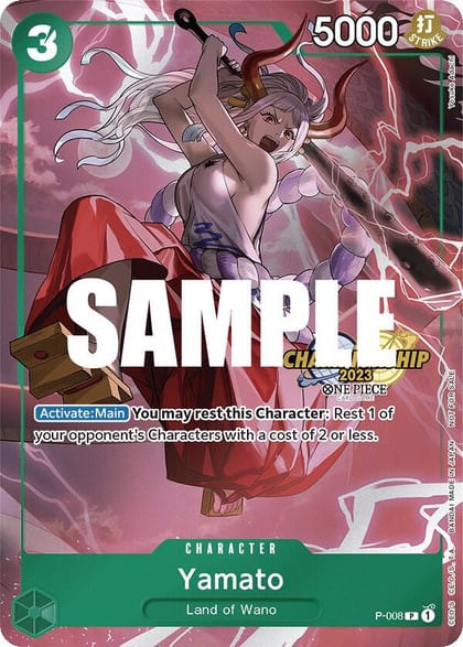 Yamato (CS 2023 Celebration Pack), One Piece Promotion Cards P-008