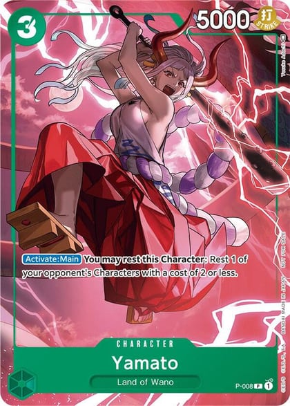 Yamato (Tournament Pack Vol. 1), One Piece Promotion Cards P-008