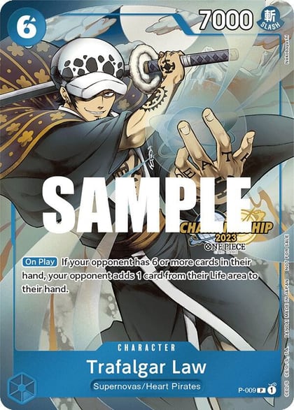 Trafalgar Law (CS 2023 Celebration Pack), One Piece Promotion Cards P-009
