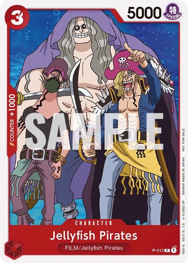 Jellyfish Pirates (One Piece Film Red), One Piece Promotion Cards P-012