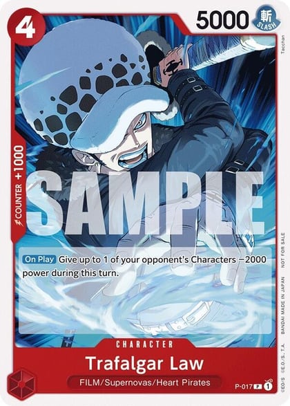 Trafalgar Law (Tournament Pack Vol. 7), One Piece Promotion Cards P-017
