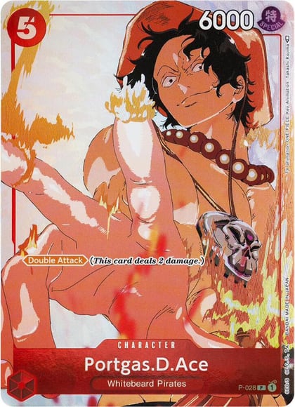 Portgas.D.Ace (Gift Collection 2023), One Piece Promotion Cards P-028