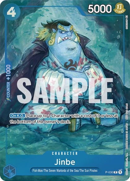 Jinbe (Event Pack Vol. 1), One Piece Promotion Cards P-030