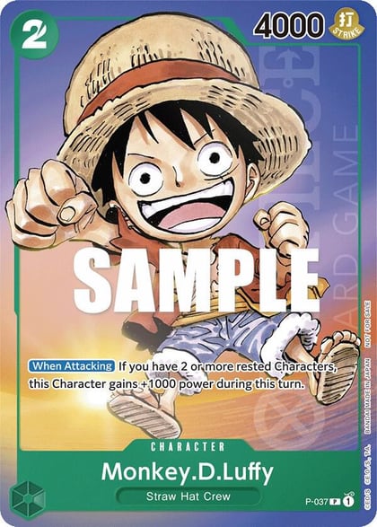 Monkey.D.Luffy (Gen Con 2023), One Piece Promotion Cards P-037