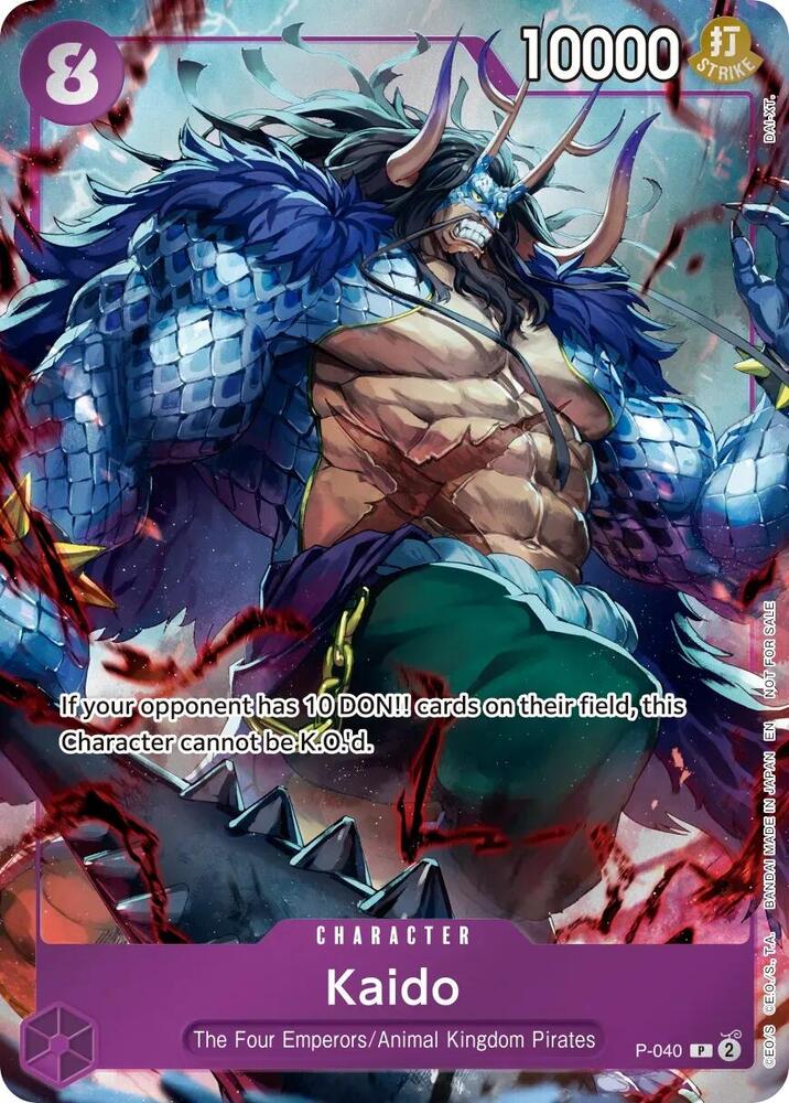 Kaido (Event Pack Vol. 9), One Piece Promotion Cards P-040