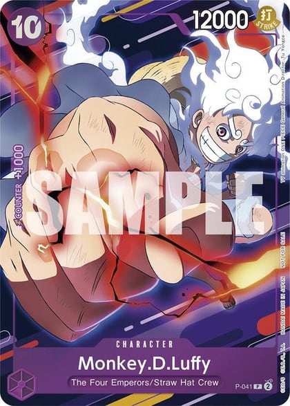Monkey.D.Luffy (CS 2024 Participation), One Piece Promotion Cards P-041