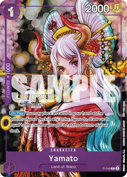 Yamato (CS 2024 Event Pack), One Piece Promotion Cards P-046