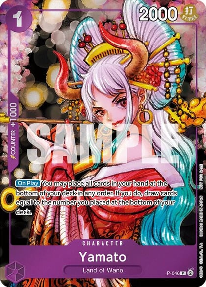 Yamato (Event Pack Vol. 3), One Piece Promotion Cards P-046