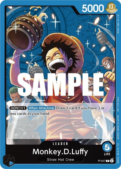 Monkey.D.Luffy (047) (Sealed Battle Kit Vol. 1), One Piece Promotion Cards P-047