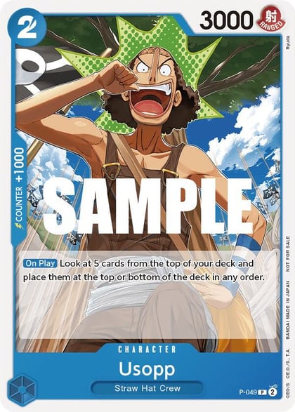 Usopp (Sealed Battle Kit Vol. 1), One Piece Promotion Cards P-049