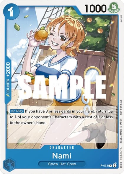 Nami (Sealed Battle Kit Vol. 1), One Piece Promotion Cards P-053