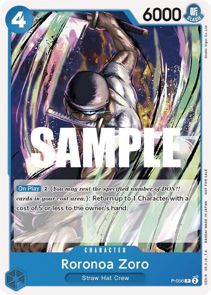 Roronoa Zoro (Sealed Battle Kit Vol. 1), One Piece Promotion Cards P-056