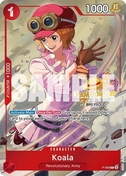 Koala (CS 25-26 Event Pack), One Piece Promotion Cards P-069