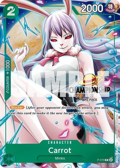 Carrot (CS 25-26 Event Pack Finalist Ver.), One Piece Promotion Cards P-070