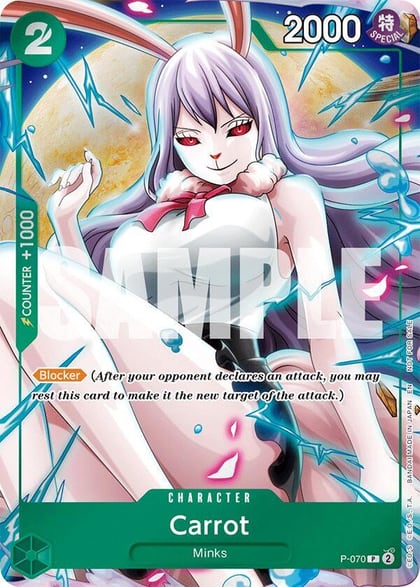 Carrot (Event Pack Vol. 6), One Piece Promotion Cards P-070