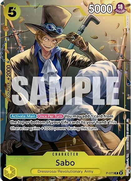 Sabo (Tin Pack Set Vol. 2), One Piece Promotion Cards P-073