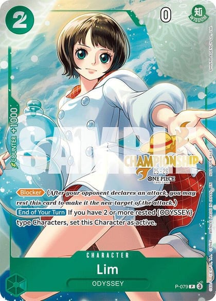 Lim (CS 25-26 Event Pack), One Piece Promotion Cards P-079