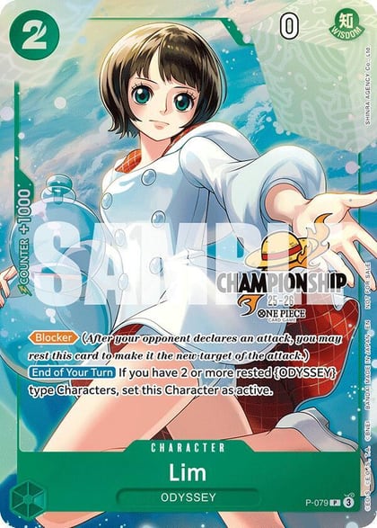 Lim (CS 25-26 Event Pack Finalist Ver.), One Piece Promotion Cards P-079