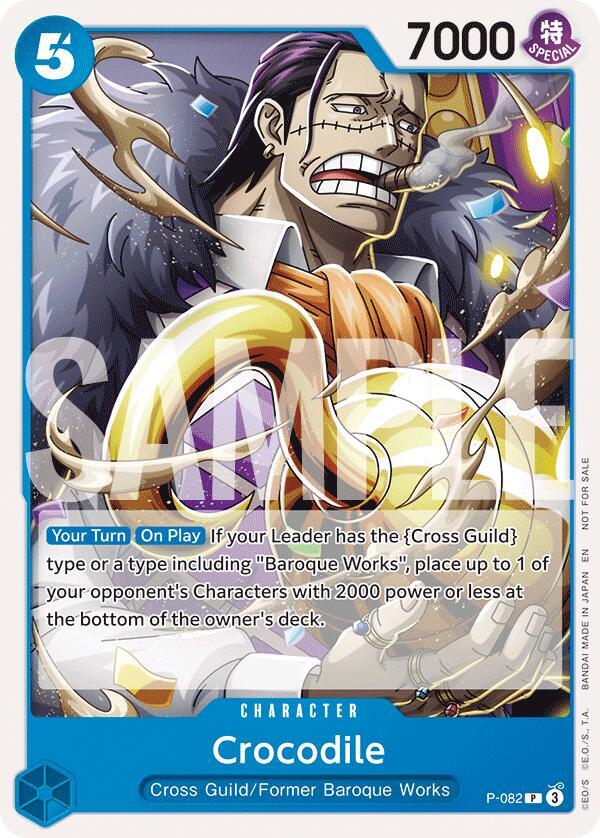 Crocodile (Store 2-on-2 Battle 2025), One Piece Promotion Cards P-082