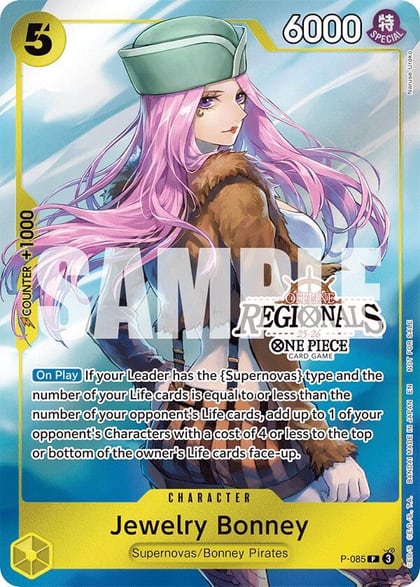 Jewelry Bonney (Offline Regional Participation Pack 2025 Vol.2), One Piece Promotion Cards P-085
