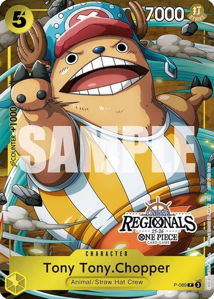 Tony Tony.Chopper (Online Regional Participation Pack 2025 Vol.2), One Piece Promotion Cards P-089