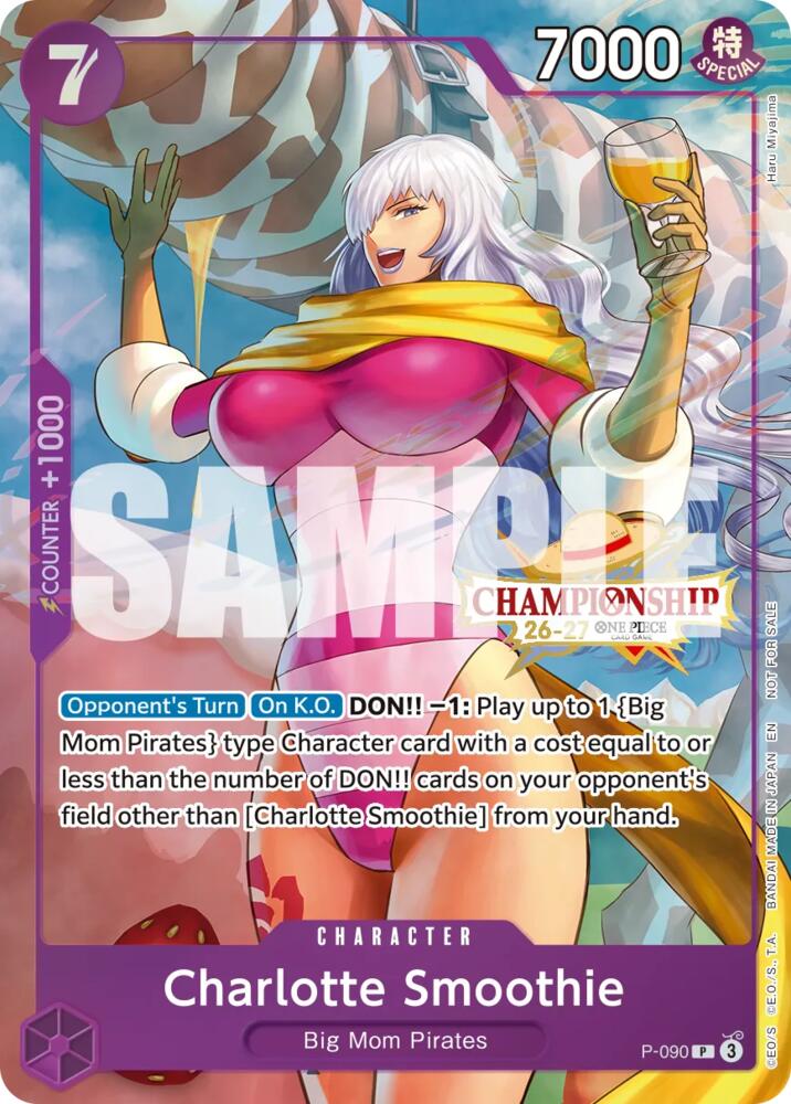 Charlotte Smoothie (CS 26-27 Event Pack), One Piece Promotion Cards P-090