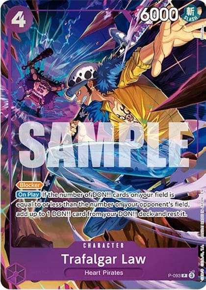 Trafalgar Law (Illustration Box Vol.6), One Piece Promotion Cards P-093