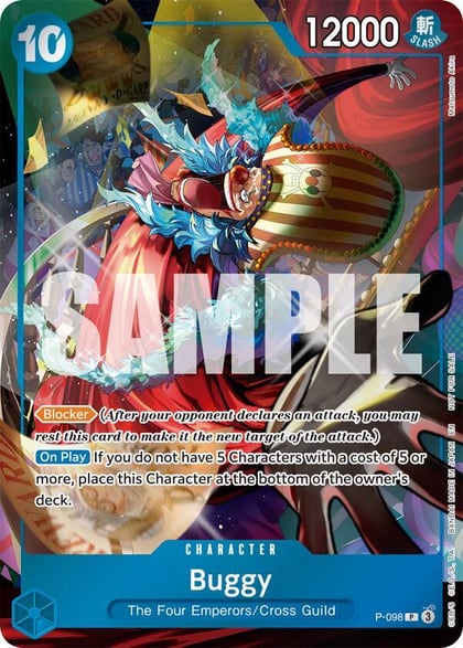 Buggy (Event Pack Vol. 8), One Piece Promotion Cards P-098