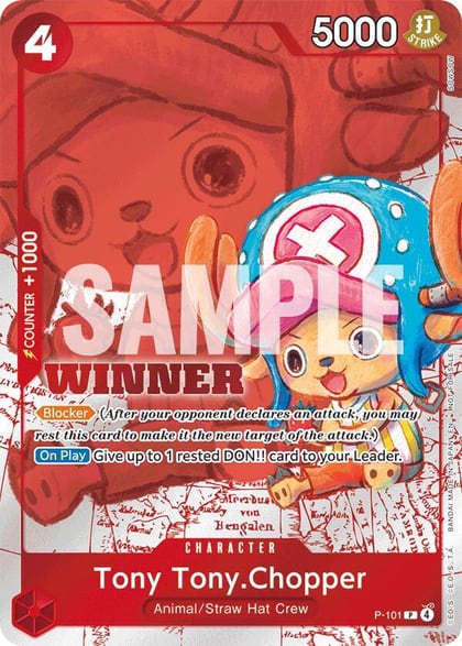 Tony Tony.Chopper (Winner Pack 2026 Vol. 2), One Piece Promotion Cards P-101