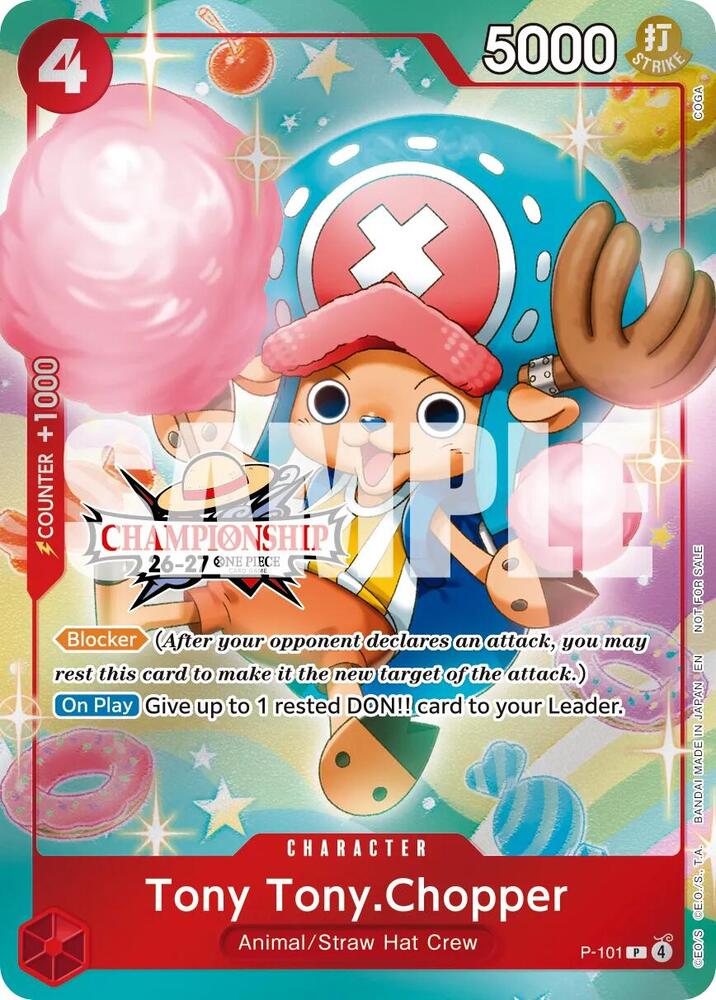 Tony Tony.Chopper (CS 26-27 Celebration Pack), One Piece Promotion Cards P-101
