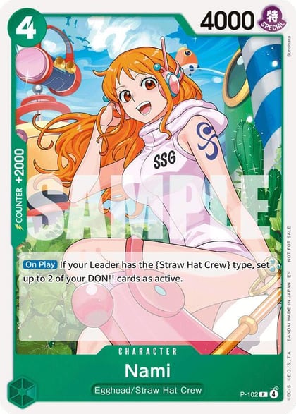 Nami (Store Tournament 2025 Vol. 4), One Piece Promotion Cards P-102