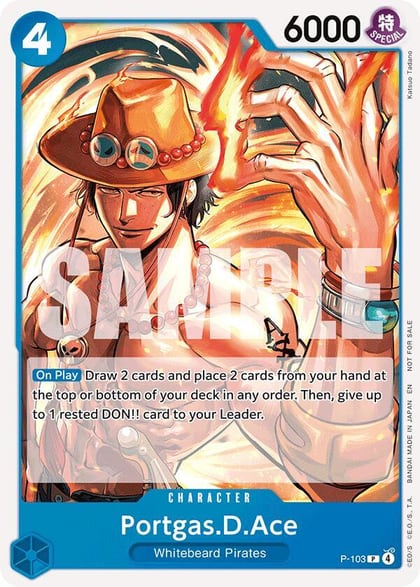 Portgas.D.Ace (Tournament Pack 2026 Vol. 2), One Piece Promotion Cards P-103