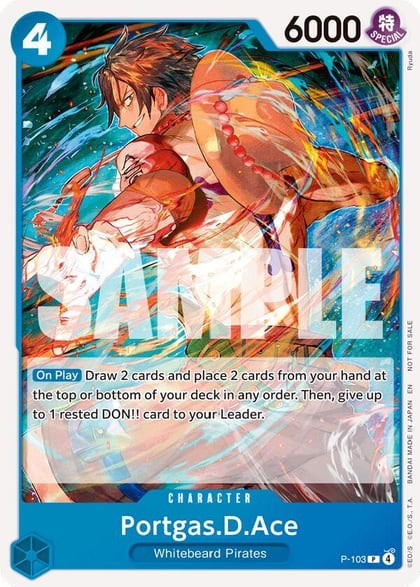 Portgas.D.Ace (Store Tournament 2025 Vol. 4), One Piece Promotion Cards P-103