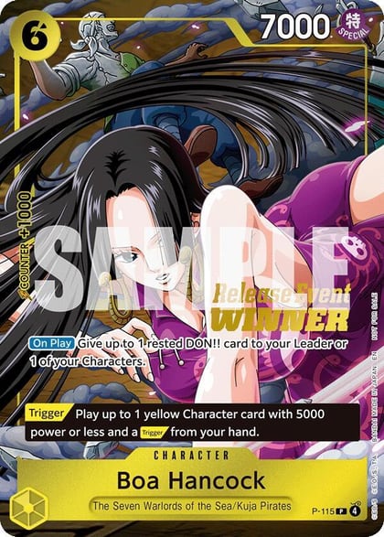 Boa Hancock (OP15 Release Event Winner), One Piece Promotion Cards P-115