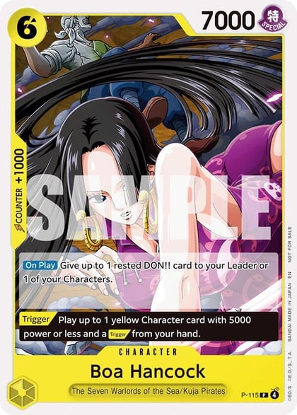 Boa Hancock (OP15 Release Event), One Piece Promotion Cards P-115