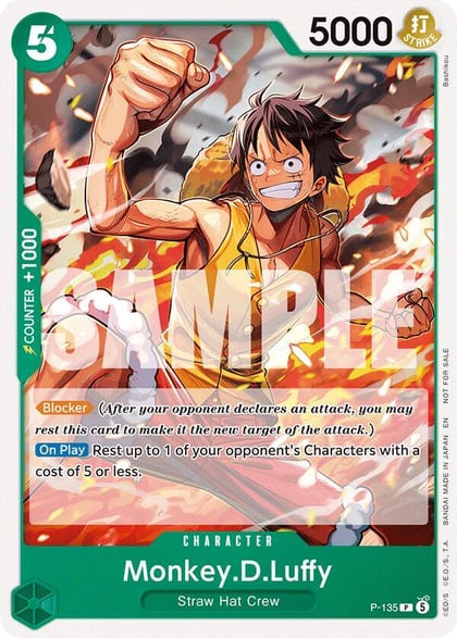 Monkey.D.Luffy (OP16 Release Event), One Piece Promotion Cards P-135