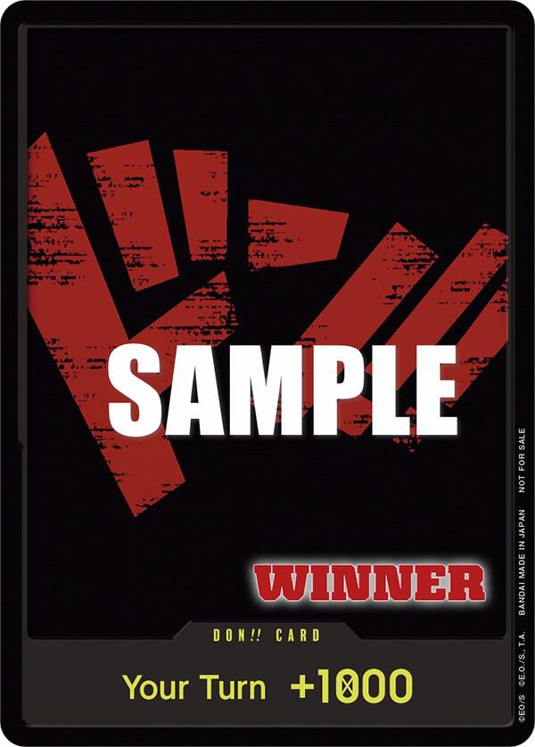 DON!! Card (Tournament Pack Vol. 2) [Winner], One Piece Promotion Cards #483146