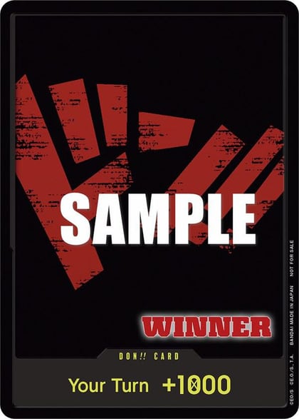 DON!! Card (Tournament Pack Vol. 2) [Winner], One Piece Promotion Cards #483146
