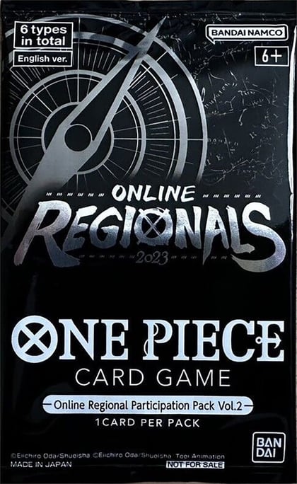 Online Regional Participation Pack Vol. 2, One Piece Promotion Cards P514054