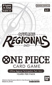 Offline Regional Participation Pack Vol. 2, One Piece Promotion Cards P514200