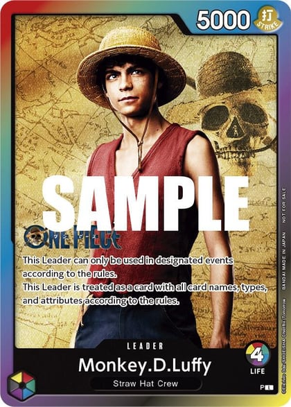 Monkey.D.Luffy (Leader Pack - Live Action) (Sealed Battle 2023 Vol. 1), One Piece Promotion Cards #518692
