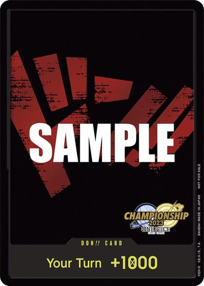 DON!! Card (CS 2023 Celebration Pack), One Piece Promotion Cards #525340