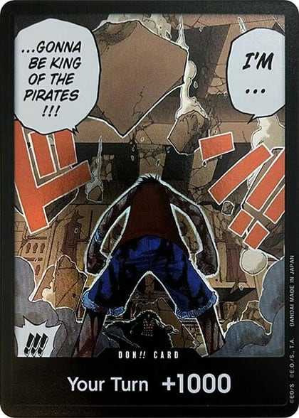 DON!! Card (Luffy vs. Crocodile) (Devil Fruits Collection Vol. 1), One Piece Promotion Cards #525667