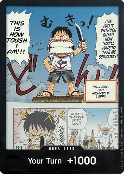 DON!! Card (Young Luffy) (Devil Fruits Collection Vol. 1), One Piece Promotion Cards #525668