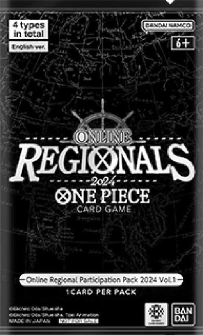 Online Regional Participation Pack 2024 Vol. 1, One Piece Promotion Cards P539178